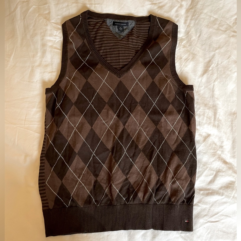 TOMMY HILFIGER vintage sweater vest